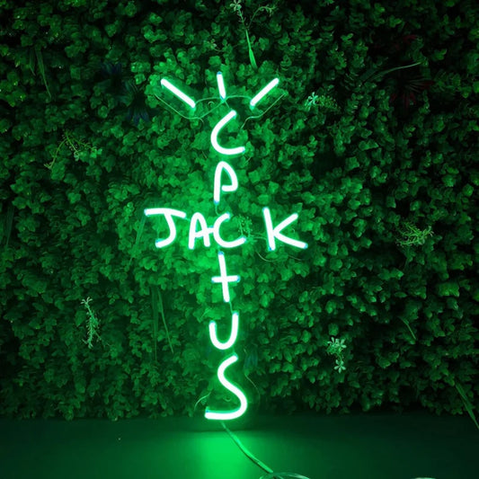 Cactus Jack Neon LED Sign